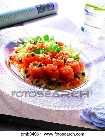 cold dish and vegetables, western dish, western food, western dish, western food, salmon View Large Photo Image Stock Photo - cold dish and vegetables, western dish, western food, western dish, western food, salmon. Fotosearch