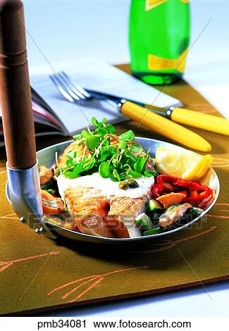 fish steak, fish dish, fish food, western dish, western food, western dish View Large Photo Image Stock Image - fish steak, fish dish, fish food, western dish, western food, western dish. Fotosearch