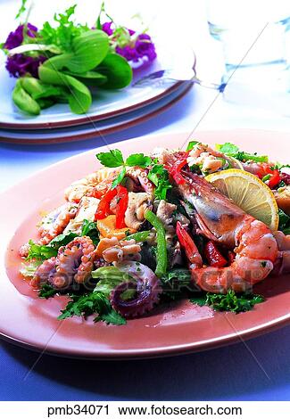 green salad, western dish, western food, seafood salad, seafood salad, western dish View Large Photo Image Stock Image - green salad, western dish, western food, seafood salad, seafood salad, western dish. Fotosearch
