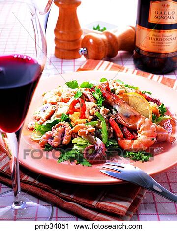 western dish, western food, seafood salad, seafood salad, western dish, western food View Large Photo Image Stock Image - western dish, western food, seafood salad, seafood salad, western dish, western food. Fotosearch
