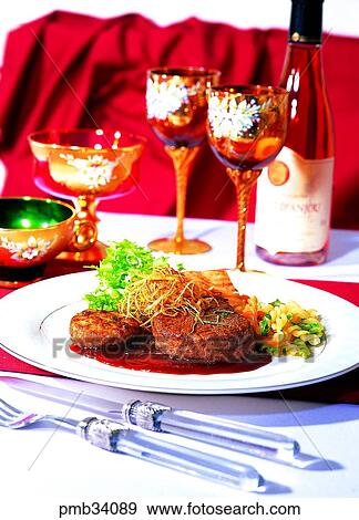 western dish, western food, setting, steak, regular steak, western dish View Large Photo Image Stock Photo - western dish, western food, setting, steak, regular steak, western dish. Fotosearch