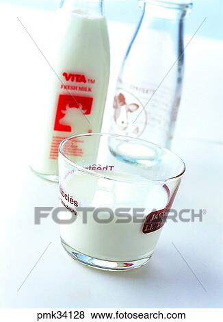 indoor, milk, milk bottle, milk cup, bottle, glass bottle View Large Photo Image Stock Photo - indoor, milk, milk bottle, milk cup, bottle, glass bottle. Fotosearch