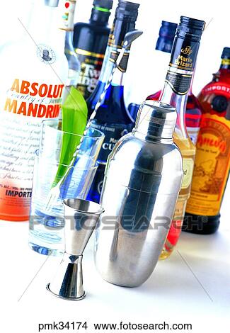 measuring cup, objects, things, affairs, drink bottle, wine bottle View Large Photo Image Picture - measuring cup, objects, things, affairs, drink bottle, wine bottle. Fotosearch