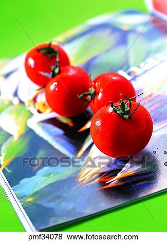fruit, desert, cherry tomato, indoor, magazine, still life View Large Photo Image Stock Photo - fruit, desert, cherry tomato, indoor, magazine, still life. Fotosearch