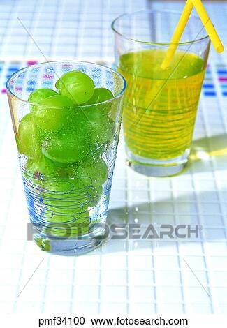 fruit, glass, desert, straw, indoor, glass View Large Photo Image Stock Image - fruit, glass, desert, straw, indoor, glass. Fotosearch