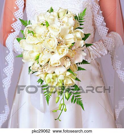 marriage, dress, wedding veil, bridal veil, bouquet, person, bride View Large Photo Image Stock Image - marriage, dress, wedding veil, bridal veil, bouquet, person, bride. Fotosearch