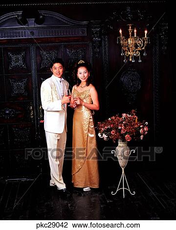 marriage, flower vase, man and woman, men and women, male and female, Oriental, two people View Large Photo Image Stock Image - marriage, flower vase, man and woman, men and women, male and female, Oriental, two people. Fotosearch