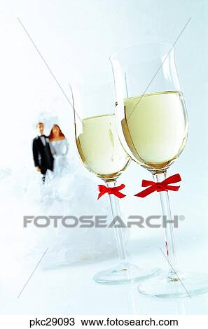 marriage, glass, ribbon, champagne, champagne glass, article View Large Photo Image Stock Image - marriage, glass, ribbon, champagne, champagne glass, article. Fotosearch