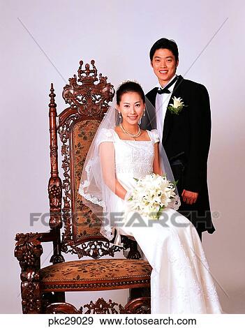 marriage, man and woman, men and women, male and female, warm-hearted, Oriental, two people View Large Photo Image Stock Photo - marriage, man and woman, men and women, male and female, warm-hearted, Oriental, two people. Fotosearch