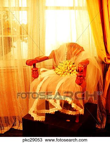 marriage, wedding veil, bridal veil, bouquet, article, indoor View Large Photo Image Stock Image - marriage, wedding veil, bridal veil, bouquet, article, indoor. Fotosearch
