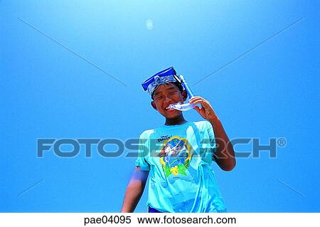 Stock Photography - men, male, boy, day, Oriental, leisure. Fotosearch