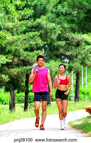Stock Image - health, health care, care, park, parks, tree, trees. Fotosearch