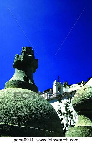 Stock Image - building, structure, construction, architecture, day, Spain. Fotosearch