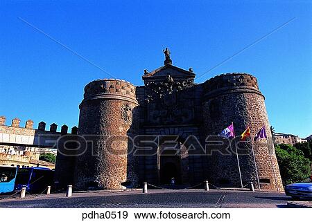 Stock Photo - building, structure, construction, architecture, acient architecture, day, Toledo. Fotosearch