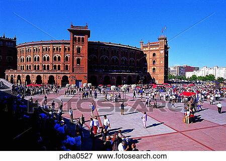 Stock Photo - stadium, sports ground, arena, sightseer, tourist, visitor, day. Fotosearch