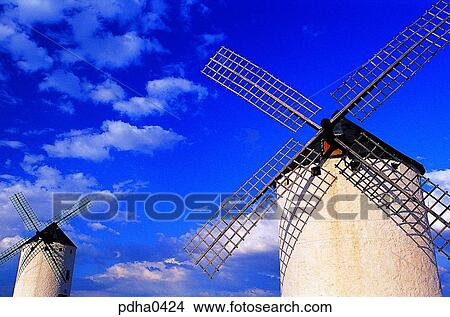 Picture - day, wind, Spain, outdoor, outdoors, outside. Fotosearch
