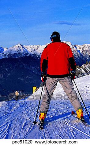 winter, sports, sport, day, snow, two persons, rear looks View Large Photo Image Stock Image - winter, sports, sport, day, snow, two persons, rear looks. Fotosearch