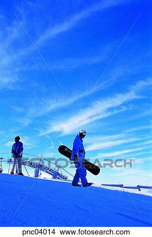 Picture - winter, sports, sport, day, snow, Oriental, Orientals. Fotosearch