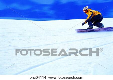 Picture - winter, sports, sport, day, snow, Oriental, Orientals. Fotosearch