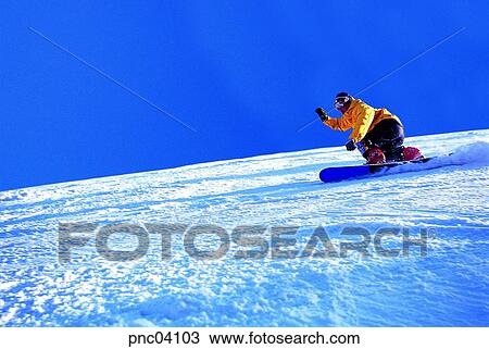 Stock Image - winter, sports, sport, day, snow, Oriental, Orientals. Fotosearch