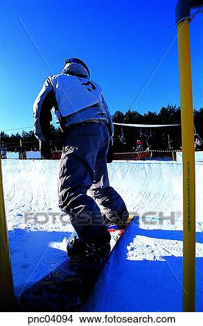 Picture - winter, sports, sport, men, male, males. Fotosearch