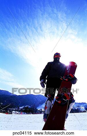 Stock Photography - winter, sports, sport, men, male, males. Fotosearch