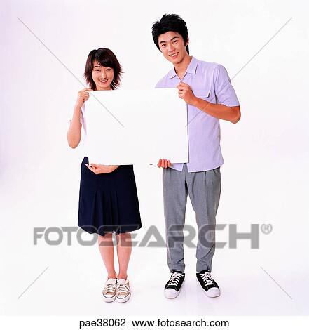 Stock Image - student, students, school boy, boy student, school girl, girl student, sheet. Fotosearch