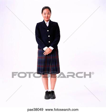 Stock Photo - student, students, school girl, girl student, young boys, young girls, teenagers. Fotosearch