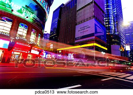 Broadway, New York, street, way, road, headlight, America View Large Photo Image Stock Image - Broadway, New York, street, way, road, headlight, America. Fotosearch