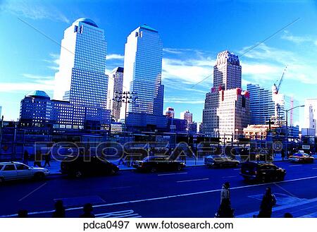 buildings, New York, building, structure, modeling, Zero Ground, America View Large Photo Image Stock Photo - buildings, New York, building, structure, modeling, Zero Ground, America. Fotosearch