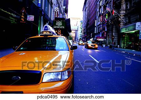 car, New York, taxies, taxi, street, cars, America View Large Photo Image Stock Photography - car, New York, taxies, taxi, street, cars, America. Fotosearch
