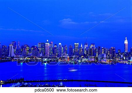 city, New York, night view, buildings, building, cities, America View Large Photo Image Stock Image - city, New York, night view, buildings, building, cities, America. Fotosearch