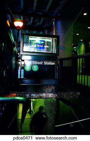 night, New York, person, person, subway, night, America View Large Photo Image Stock Image - night, New York, person, person, subway, night, America. Fotosearch