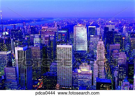 Stadt New York Stadte Stadt Manhattan Stadt Landschaft Amerika Bild Pdca0444 Fotosearch