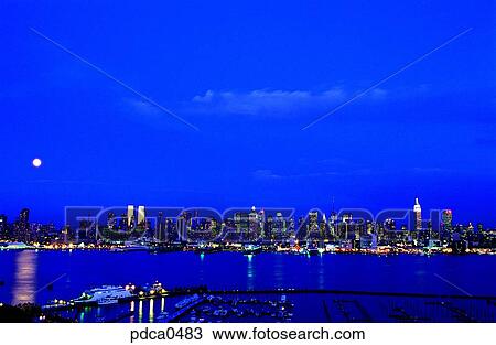 townnight view, New York, cities, city, night view, modeling, America View Large Photo Image Stock Image - townnight view, New York, cities, city, night view, modeling, America. Fotosearch