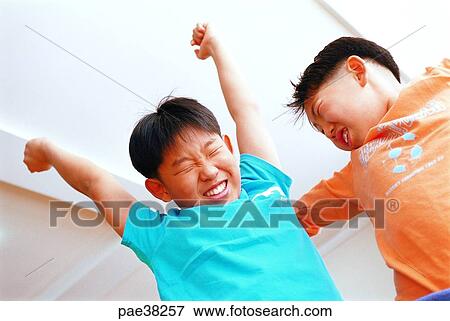 child, children, youngster, young, student, students, stretch View Large Photo Image Stock Photo - child, children, youngster, young, student, students, stretch. Fotosearch