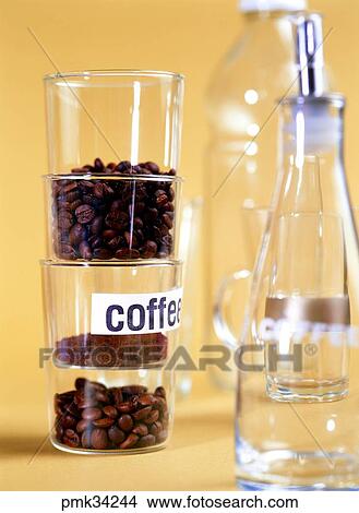 coffee, beans, coffee beans, beans, glass bottle, still life View Large Photo Image Picture - coffee, beans, coffee beans, beans, glass bottle, still life. Fotosearch