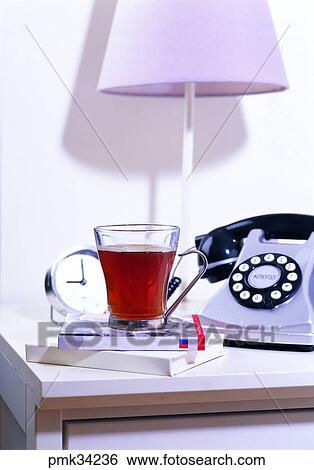 Stock Photograph - coffee, beans, coffee, coffee cup, teacup, teacups, book. Fotosearch