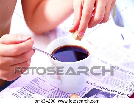 coffee, coffee cup, teacup, teacups, newspaper, teatime, lump sugar View Large Photo Image Stock Image - coffee, coffee cup, teacup, teacups, newspaper, teatime, lump sugar. Fotosearch