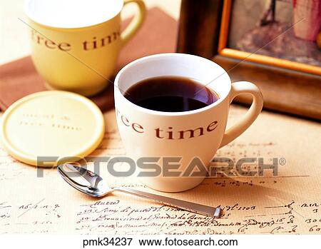 coffee, coffee cup, teacup, teacups, mug, teaspoon, spoon View Large Photo Image Stock Photo - coffee, coffee cup, teacup, teacups, mug, teaspoon, spoon. Fotosearch