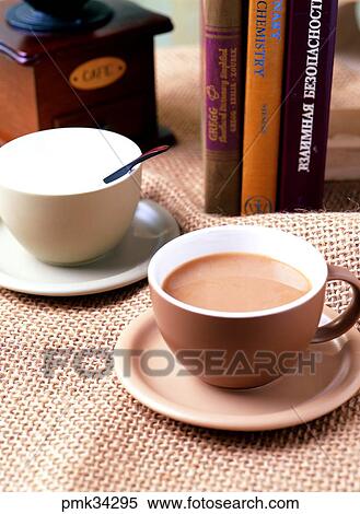 coffee, coffee cup, teacup, teacups, still life, interior, book View Large Photo Image Stock Photography - coffee, coffee cup, teacup, teacups, still life, interior, book. Fotosearch