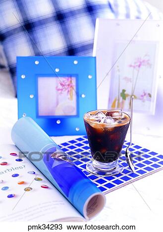 coffee, ice coffee, life, living life, journal, magazine, ice coffee View Large Photo Image Stock Image - coffee, ice coffee, life, living life, journal, magazine, ice coffee. Fotosearch
