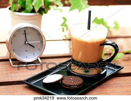 coffee, watch, clock, accessory, still life, coffee cup, teacup View Large Photo Image Stock Photo - coffee, watch, clock, accessory, still life, coffee cup, teacup. Fotosearch