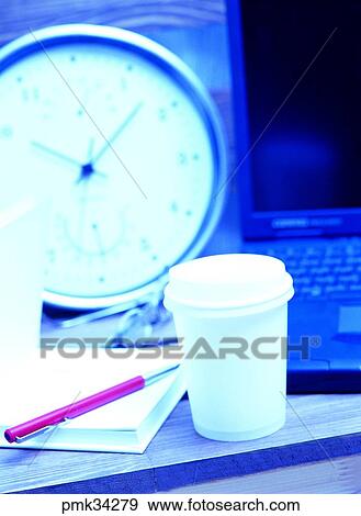 takeout, coffee, ballpoint pen, takeout coffee, note, notebook, notebooks View Large Photo Image Stock Photo - takeout, coffee, ballpoint pen, takeout coffee, note, notebook, notebooks. Fotosearch