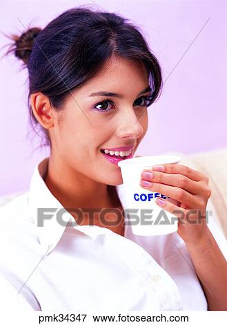 lifestyle, woman, female, coffee, papercup, takeout, takeout coffee View Large Photo Image Stock Photo - lifestyle, woman, female, coffee, papercup, takeout, takeout coffee. Fotosearch