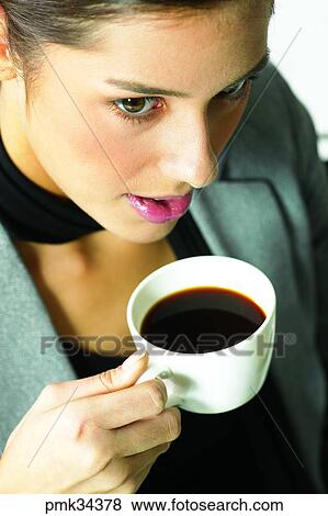 woman, female, closeup, coffee, cup, teacup, tea View Large Photo Image Stock Photo - woman, female, closeup, coffee, cup, teacup, tea. Fotosearch