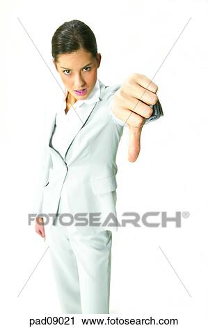 Stock Image - business, woman, female, person, indoor, interior, person. Fotosearch