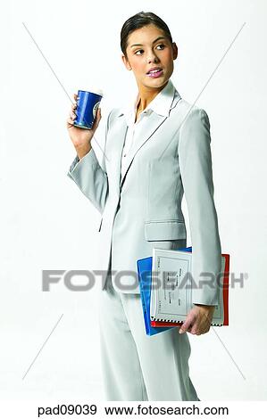 Stock Photo - business, woman, female, person, indoor, interior, person. Fotosearch