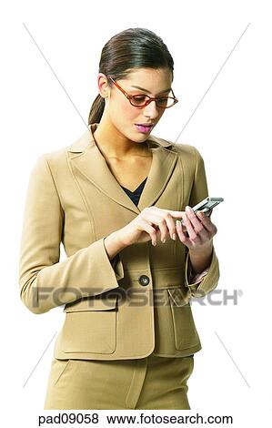 Stock Photo - business, woman, female, person, indoor, interior, person. Fotosearch