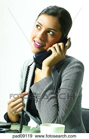 Stock Photo - business, woman, female, person, indoor, interior, person. Fotosearch